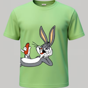 100% Cotton Looney Tunes Bugs Bunny & Daffy Duck T-Shirt