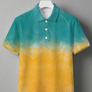Fashionable Plaid Golf Shirt