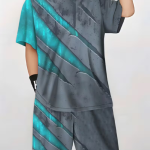 Hip-Hop Style T-Shirt Set