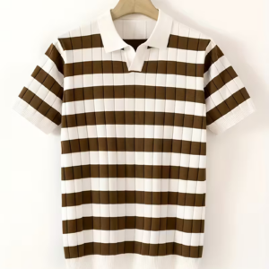 Short-Sleeve Polo Shirt Suitable for Spring, Summer, And Autumn